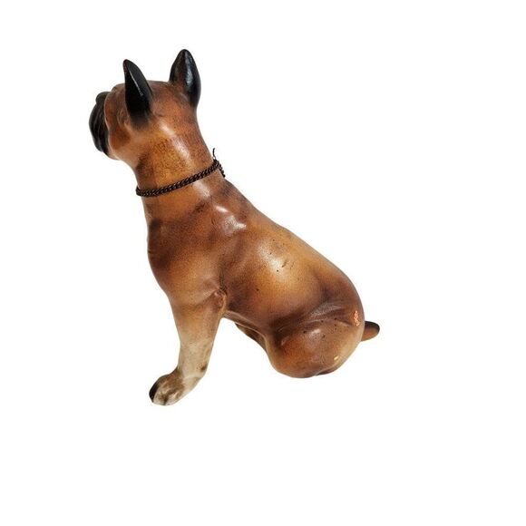 Vintage Porcelain Boxer Figurine - Picture 3 of 9